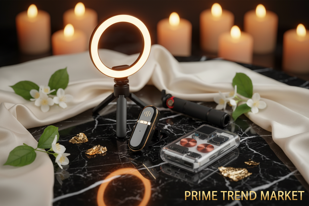 TikTok Creator Kit - Luxury Flat Lay