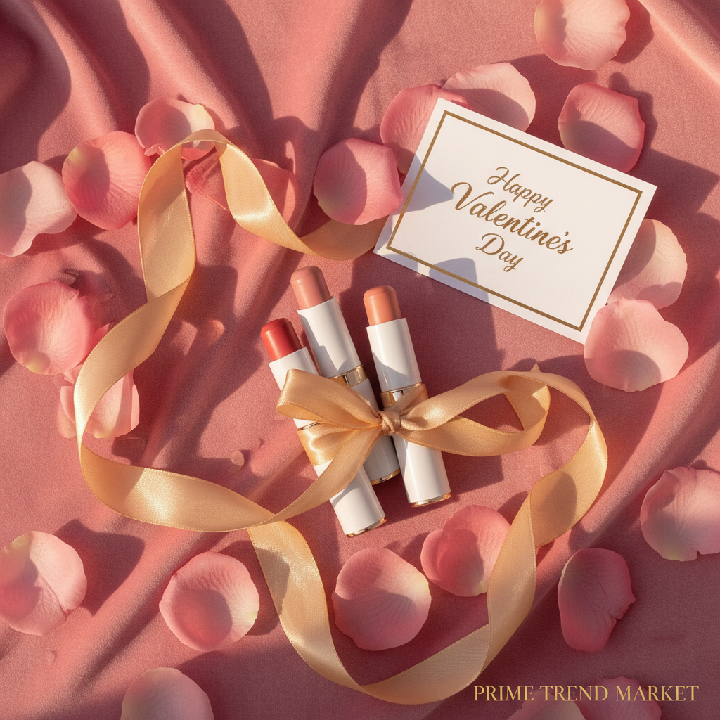 Vital Smooth Blush Cream Stick — Gift Set Flat Lay