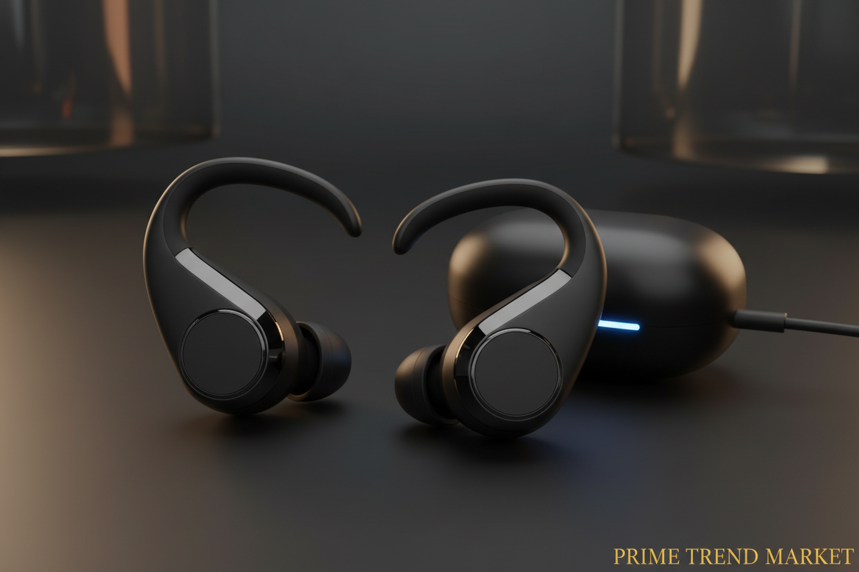 Sport Earphones – Studio Close-up