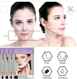 V-Line Face Lifting Mask | Jawline Slimming & Chin Firming Beauty Mask