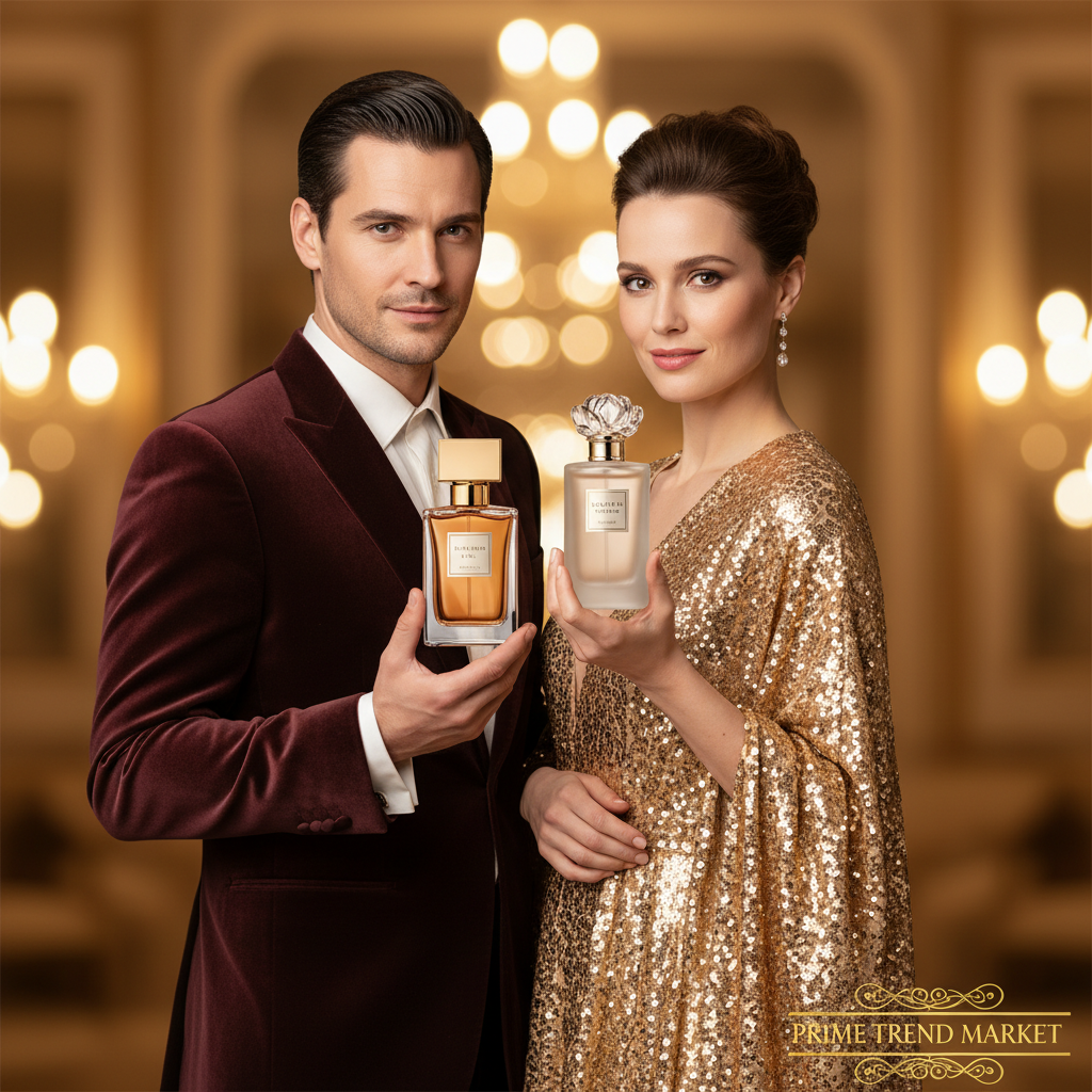Niche Unisex Fragrance 100ml couple lifestyle shot - Prime Trend Market