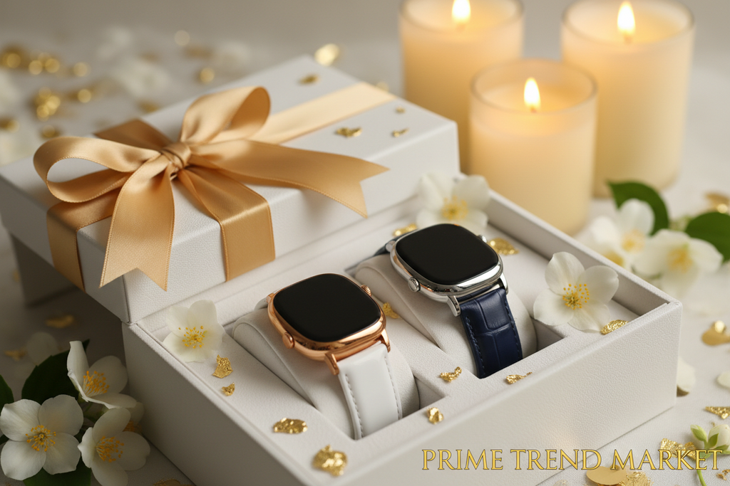 His & Hers Smart Watch Bundle - Gift Box