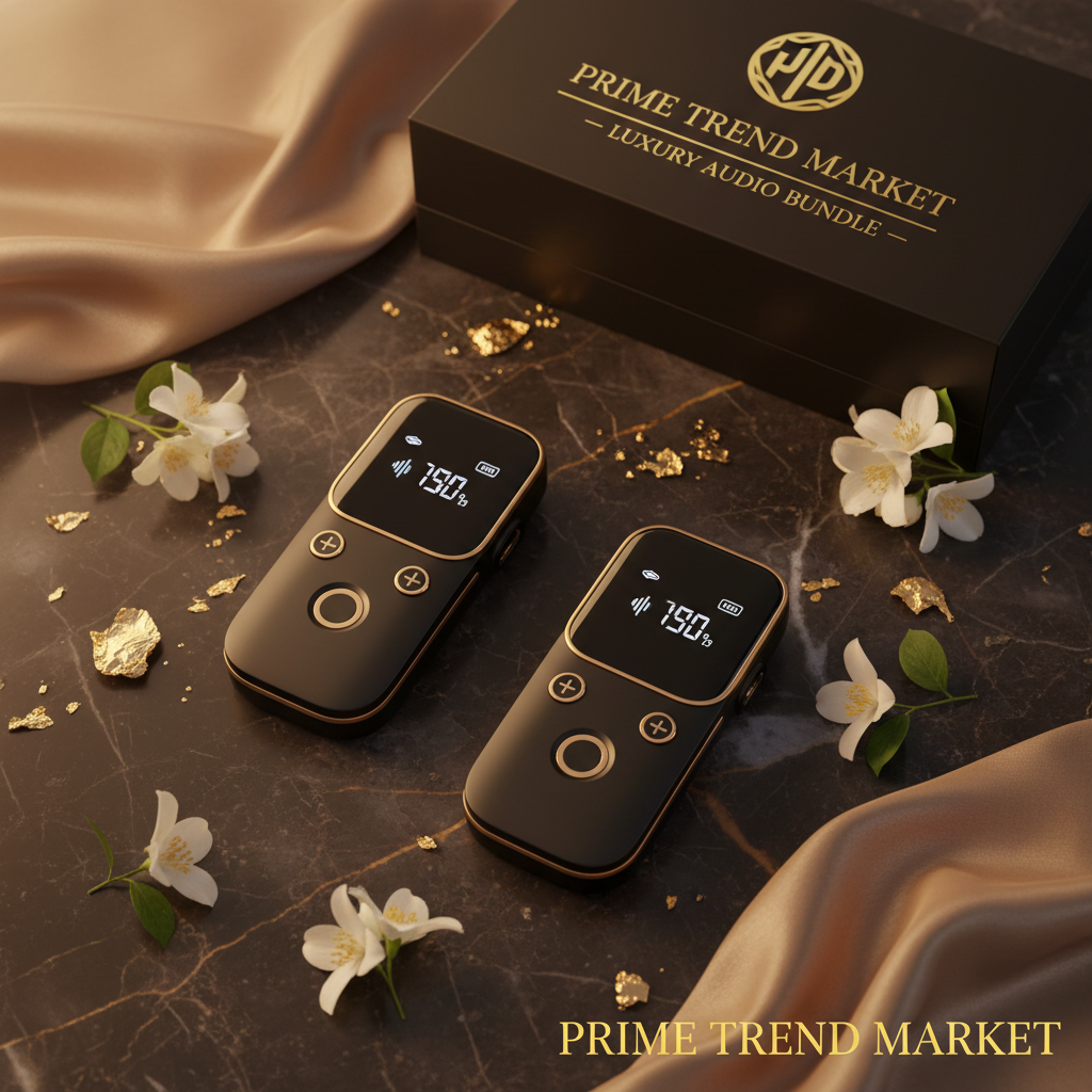 Bluetooth FM transmitter 2-pack flat lay – Prime Trend Market