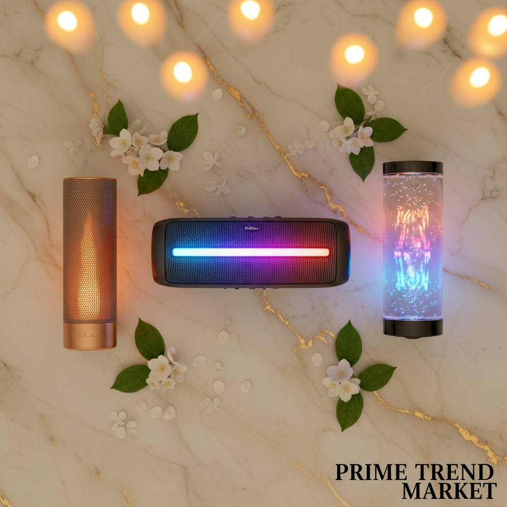 Luxury Party Speaker Bundle - Flat Lay