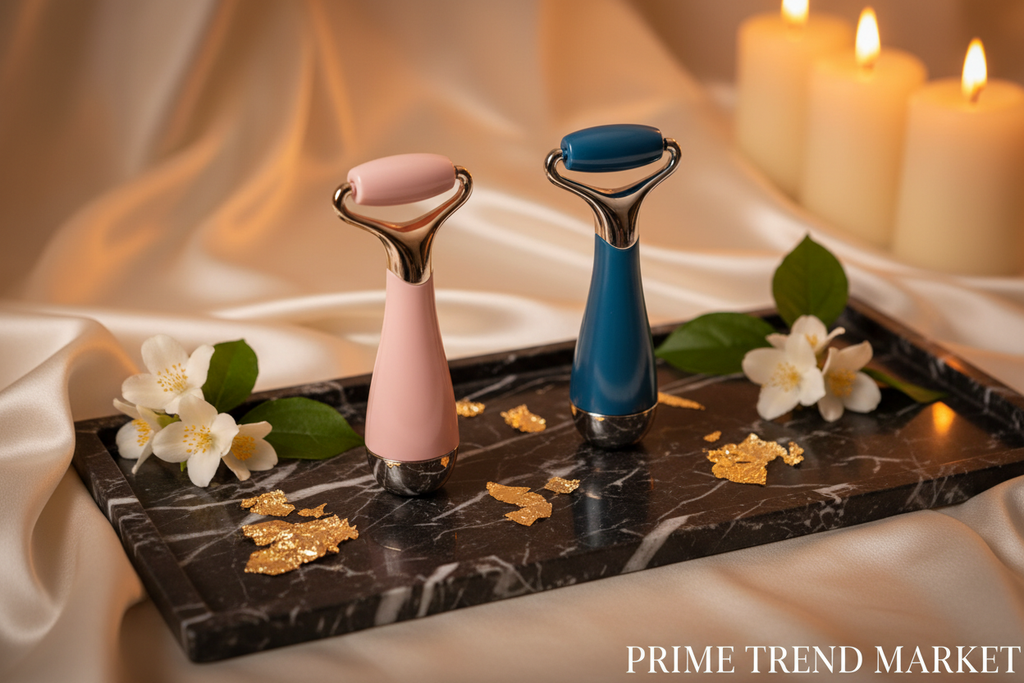 Luxury V-Face Roller Both Colors Side by Side