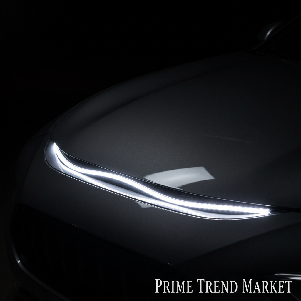 Close-up dynamic scan LED hood light effect – Prime Trend Market