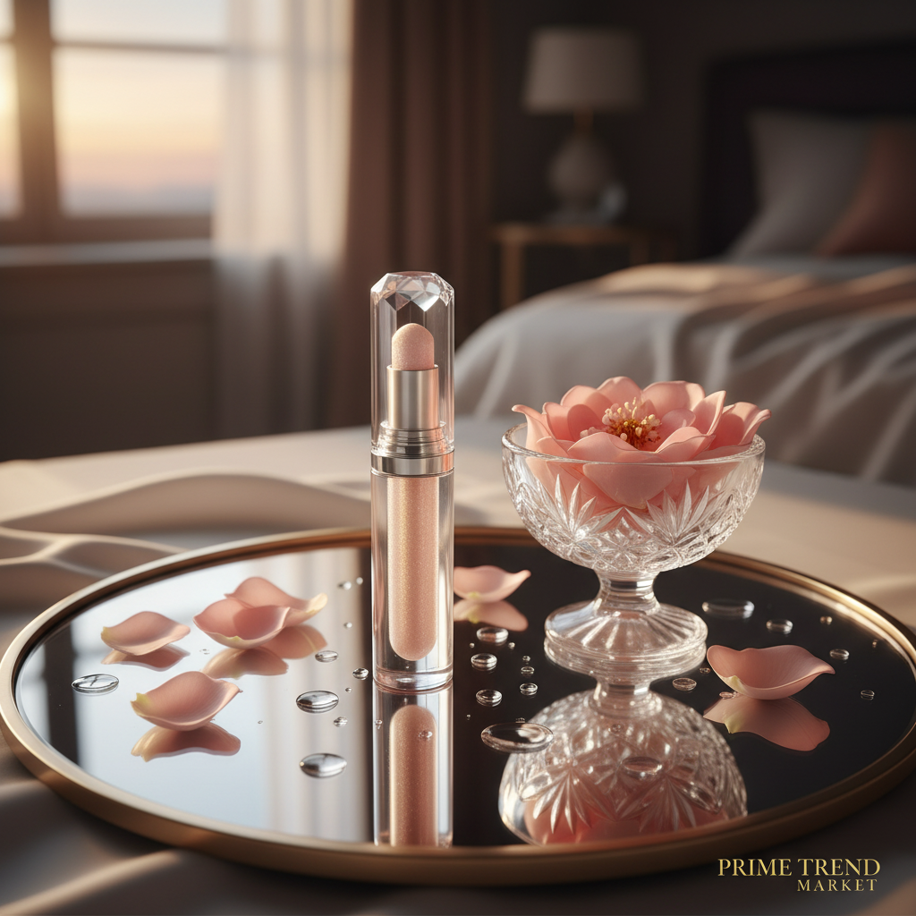 PHOFAY Crystal Jelly Highlight Stick vanity tray