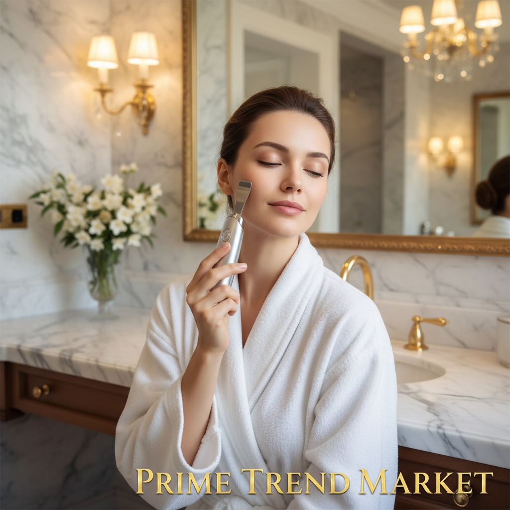 Luxury Ultrasonic Facial Peeling Device - Lifestyle
