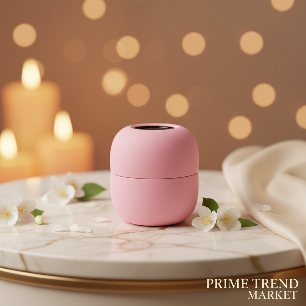 Macaron Mini Bluetooth Speaker - Cherry Blossom Pink luxury hero shot