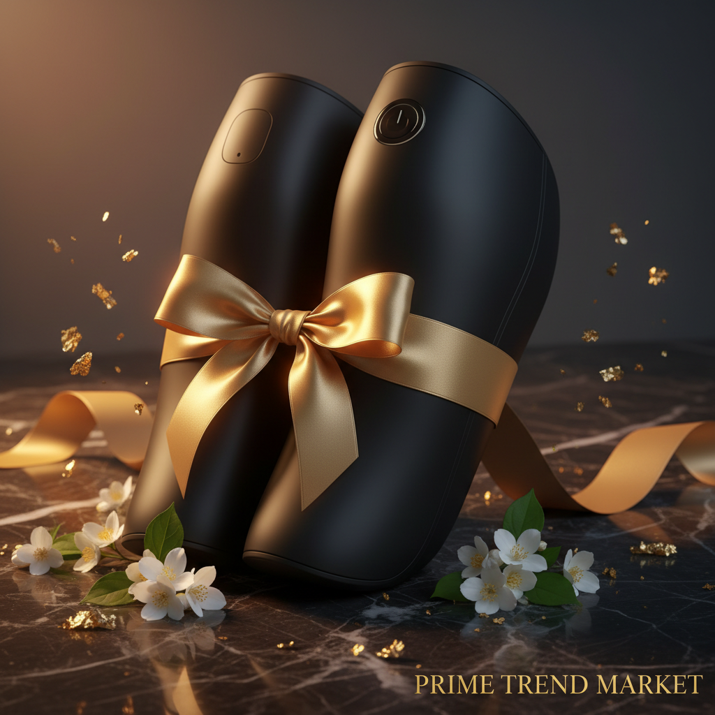 Luxury EMS Calf Air Compression Leg Massager with Heat — Gift Presentation | Prime Trend Market
