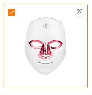7-Color LED Light Therapy Face Mask | Rechargeable Photorejuvenation Beauty Instrument