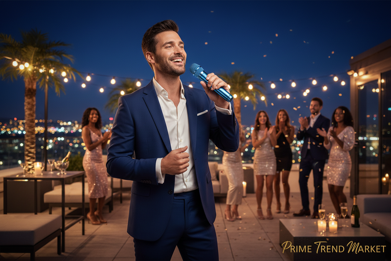 Karaoke Mic – Rooftop Party
