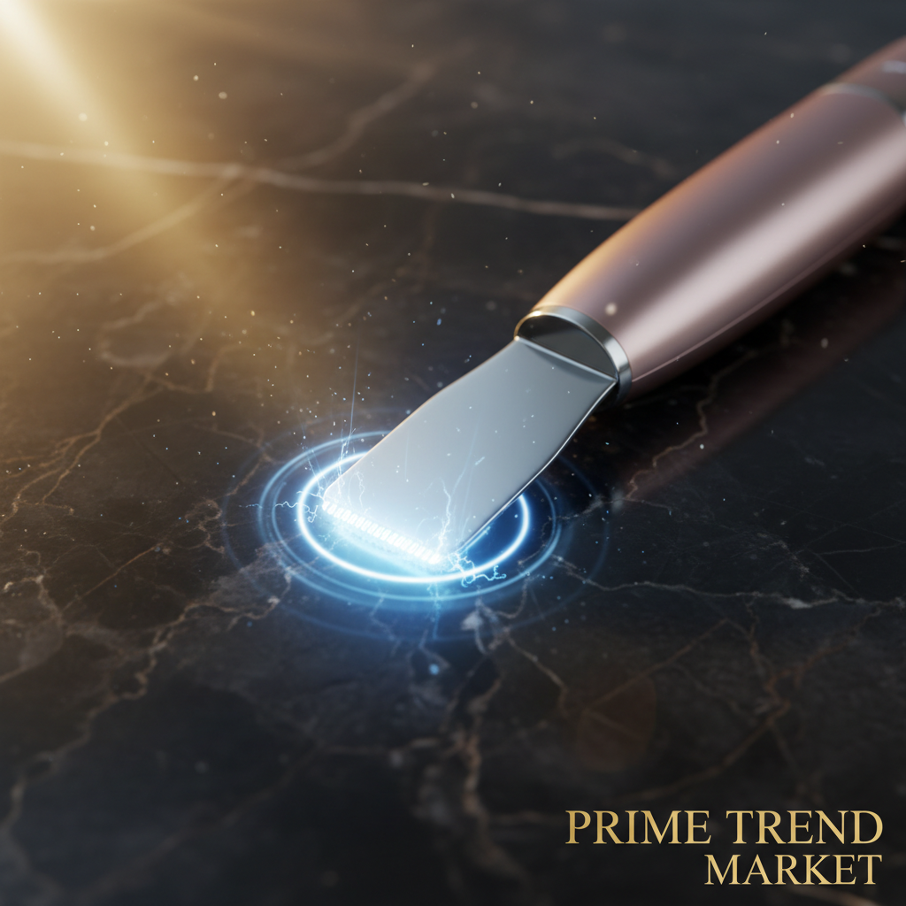 Luxury Ultrasonic Facial Peeling Device - Ultrasonic Glow