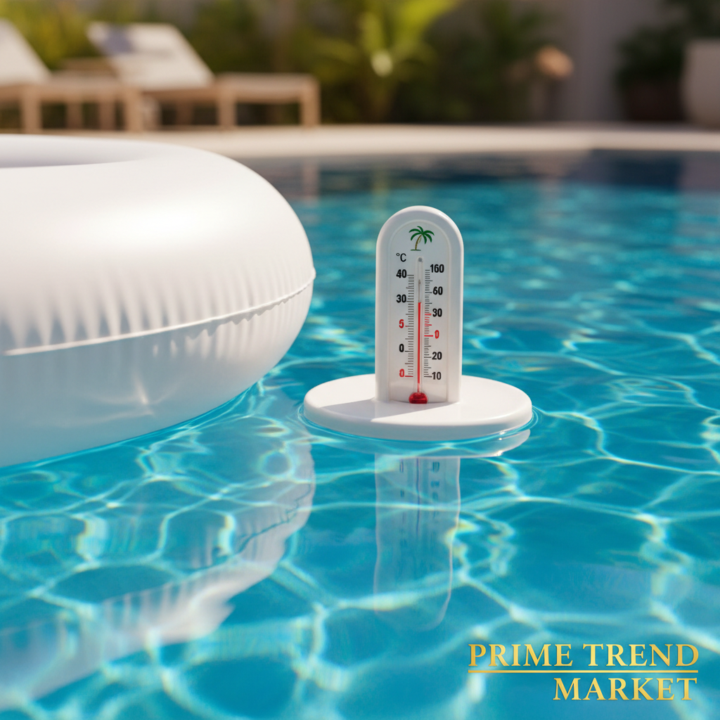 Luxury Summer Pool Bundle - Thermometer Close Up