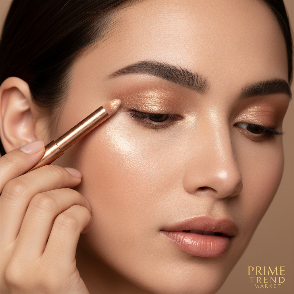 PHOFAY Eyeshadow Stick lifestyle application on model