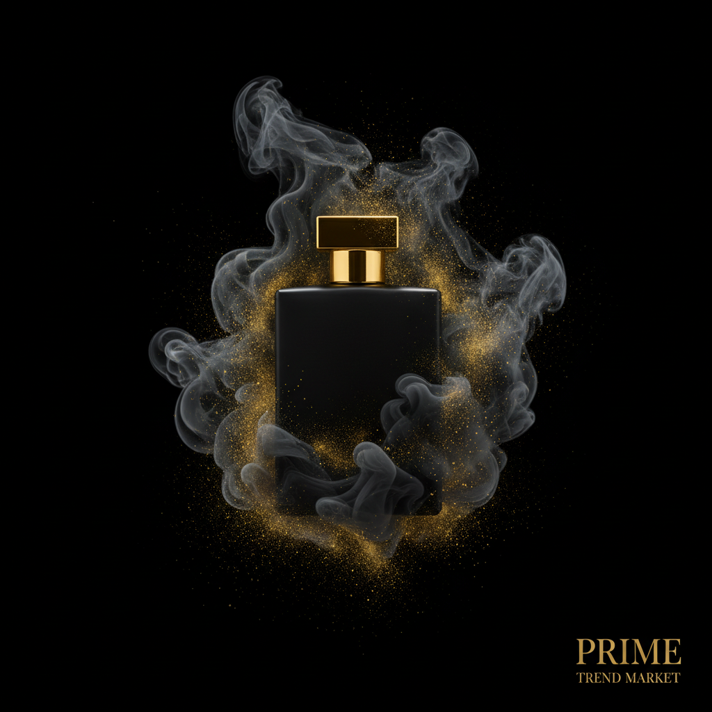 Men's Niche Fragrance dark smoke cinematic drama shot - Prime Trend Market