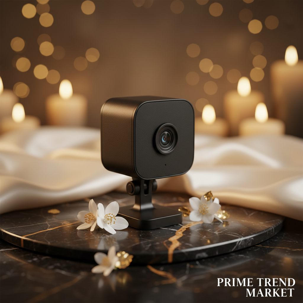 GuardShot W11 Black on dark marble with jasmine