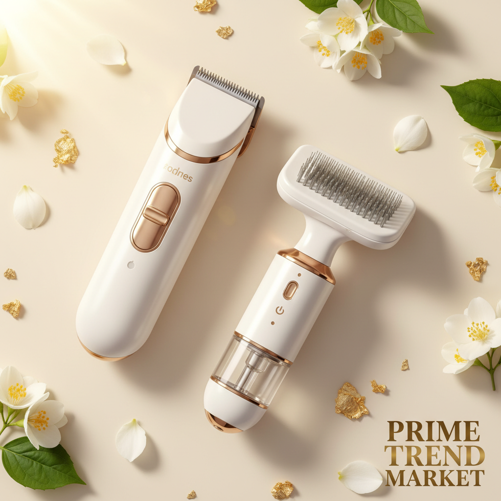 Complete Pet Grooming Bundle — Flat Lay | Prime Trend Market