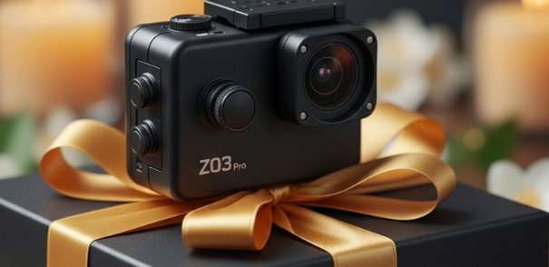 Z03 Pro Waterproof Action Camera – HD 1080p WiFi & 150° Wide Angle
