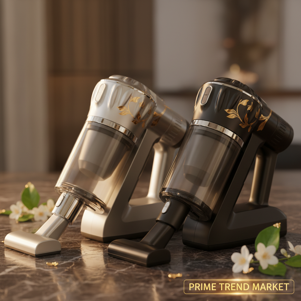 Silver and black wireless vacuum both colors – Prime Trend Market