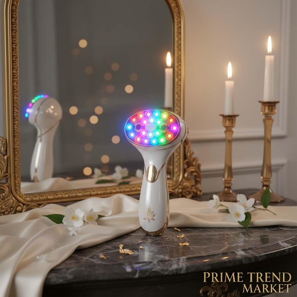 Luxury EMS Color Light Device Vanity Lifestyle Shot