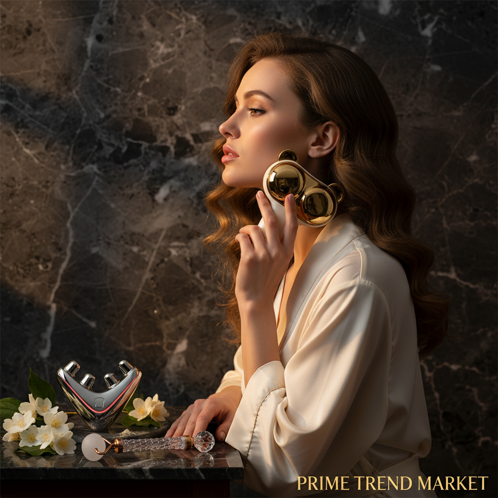 Luxury Face Sculpt & Lift Bundle - Lifestyle Woman Shot