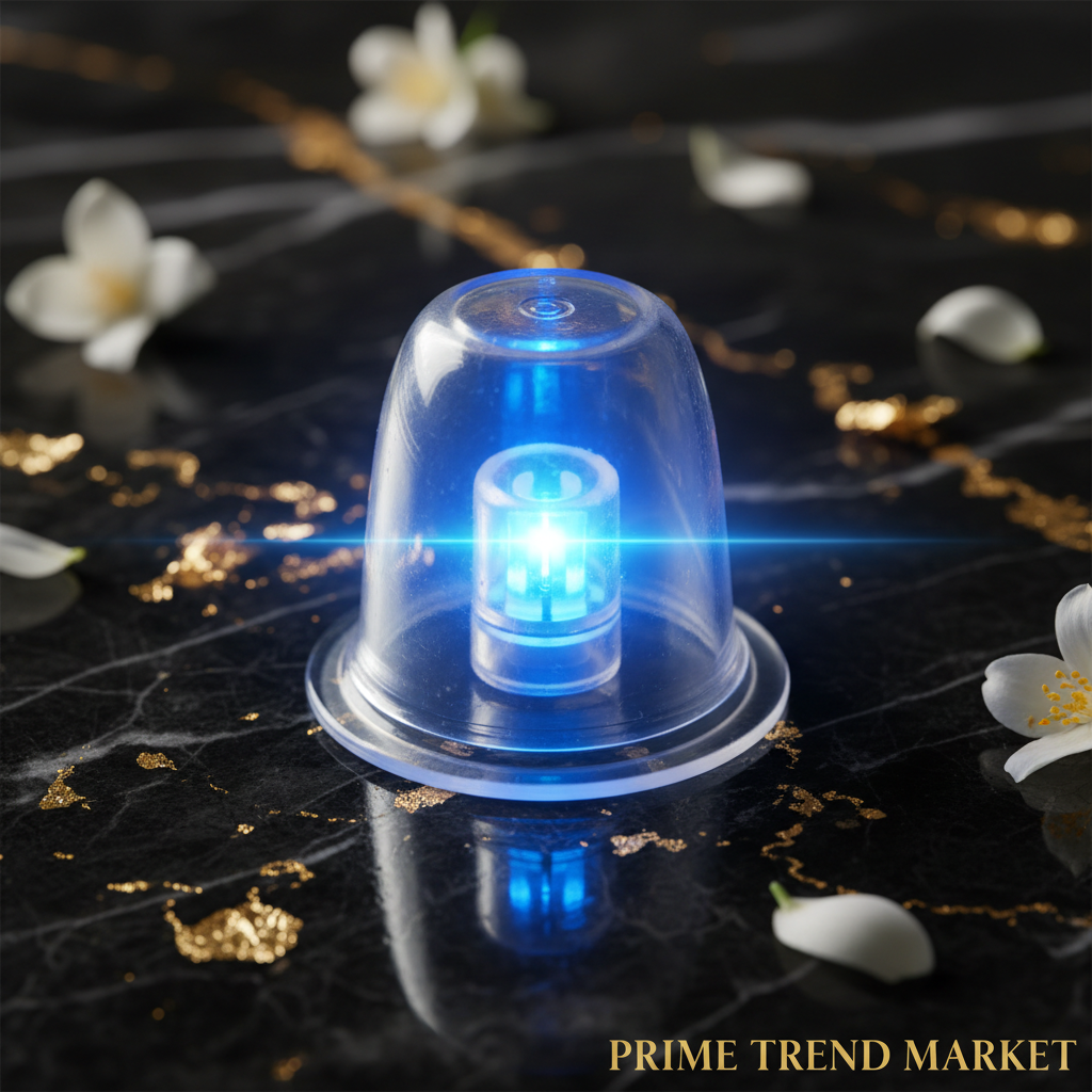Luxury Electric Silicone Cupping Therapy Massager EMS Suction Cup Macro Detail