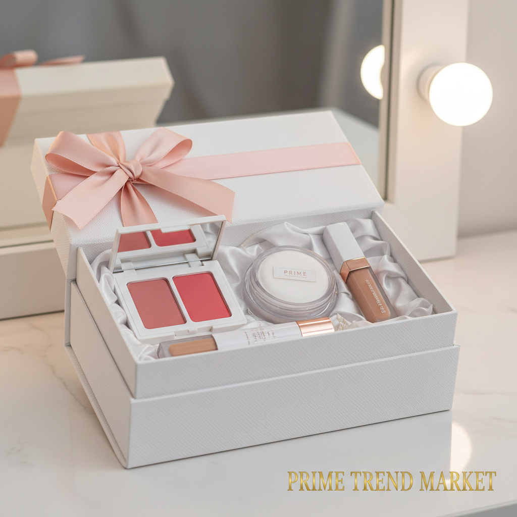 Full Face Glow Routine Bundle gift box - Prime Trend Market