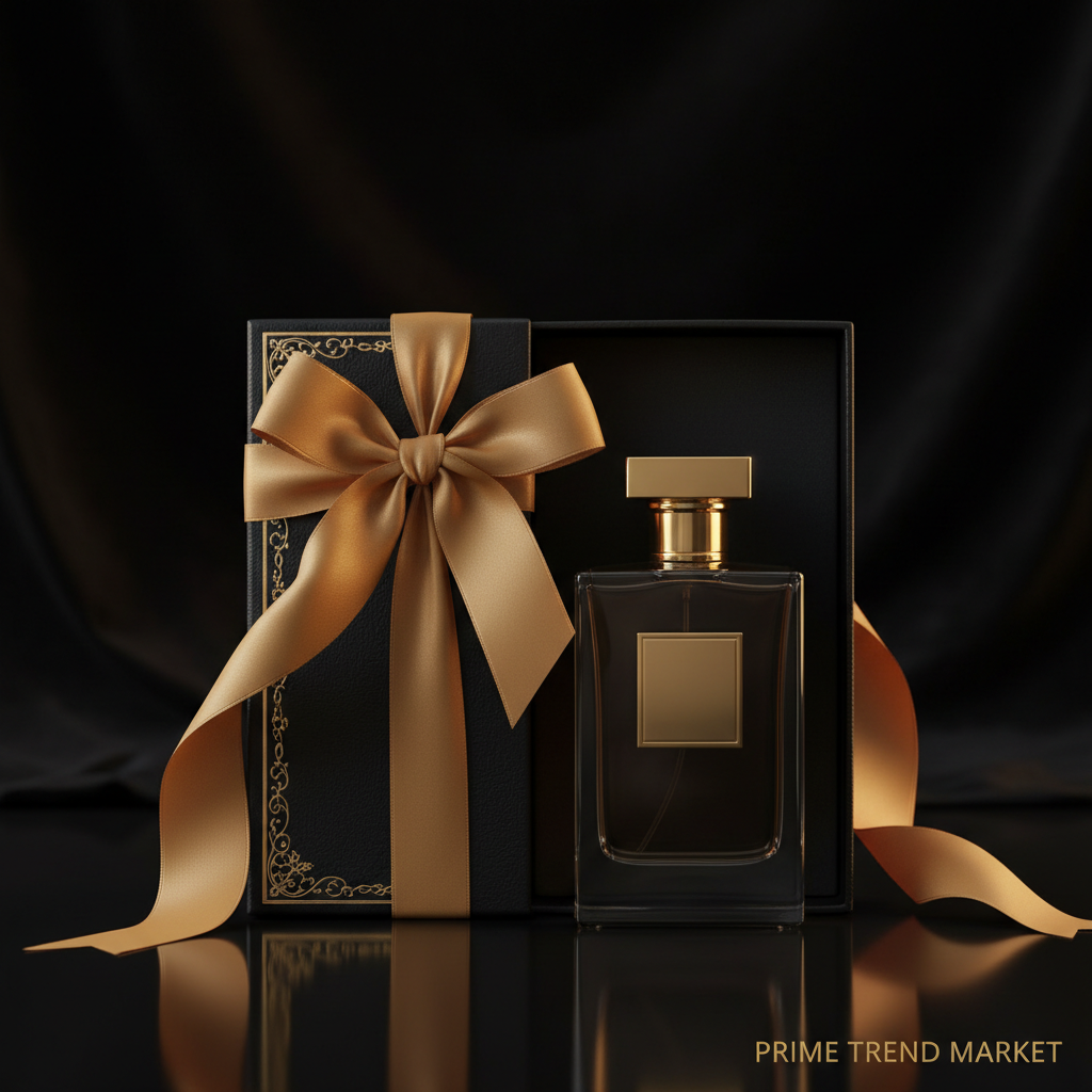 Niche Fragrance 100ml black and gold gift box - Prime Trend Market