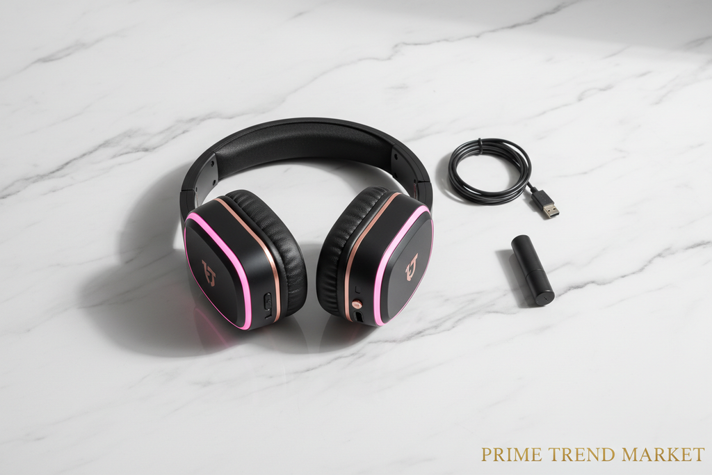 Gaming Headphones – Flat Lay
