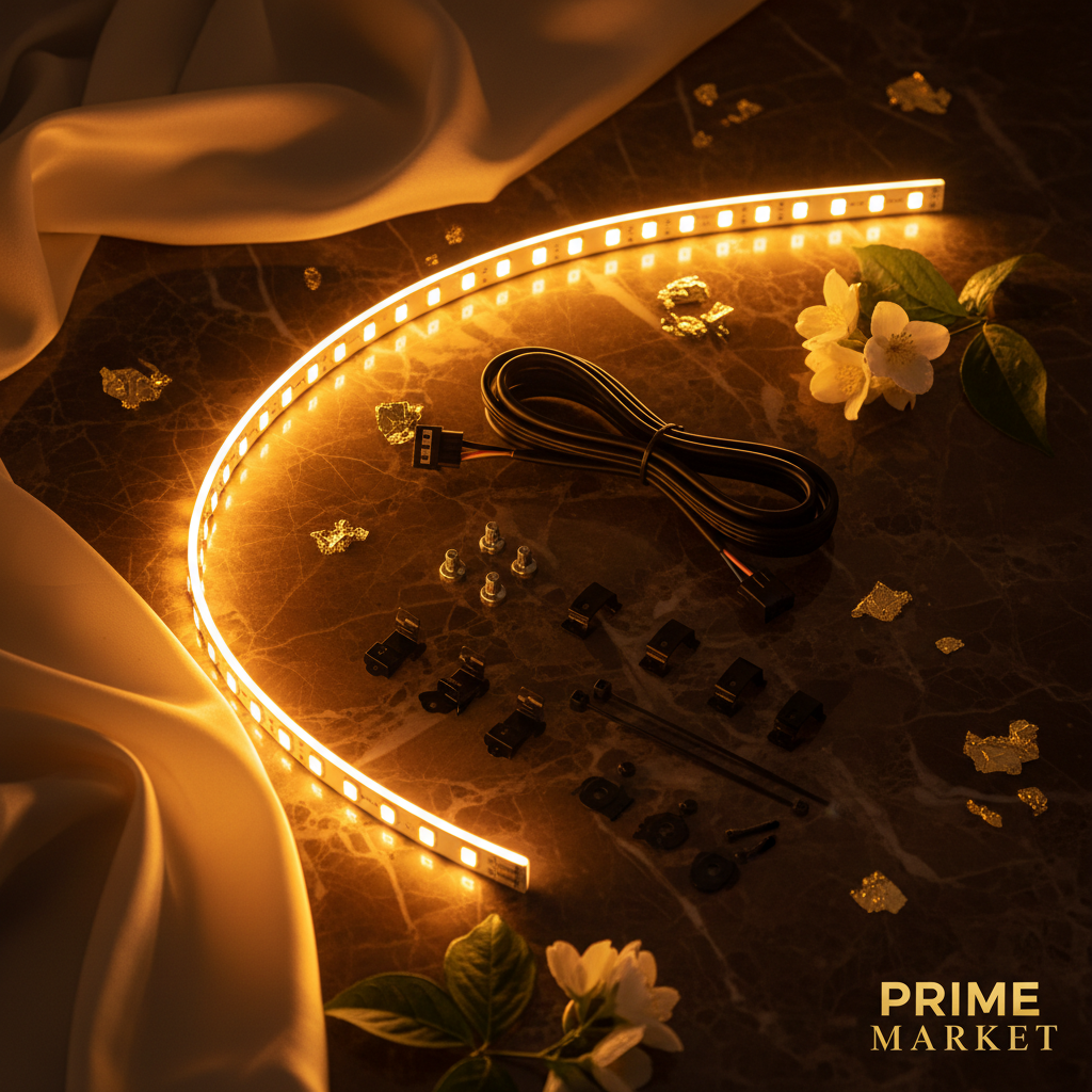 LED hood light flat lay with accessories – Prime Trend Market