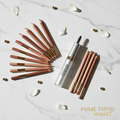 PHOFAY Brow Duo flat lay on marble