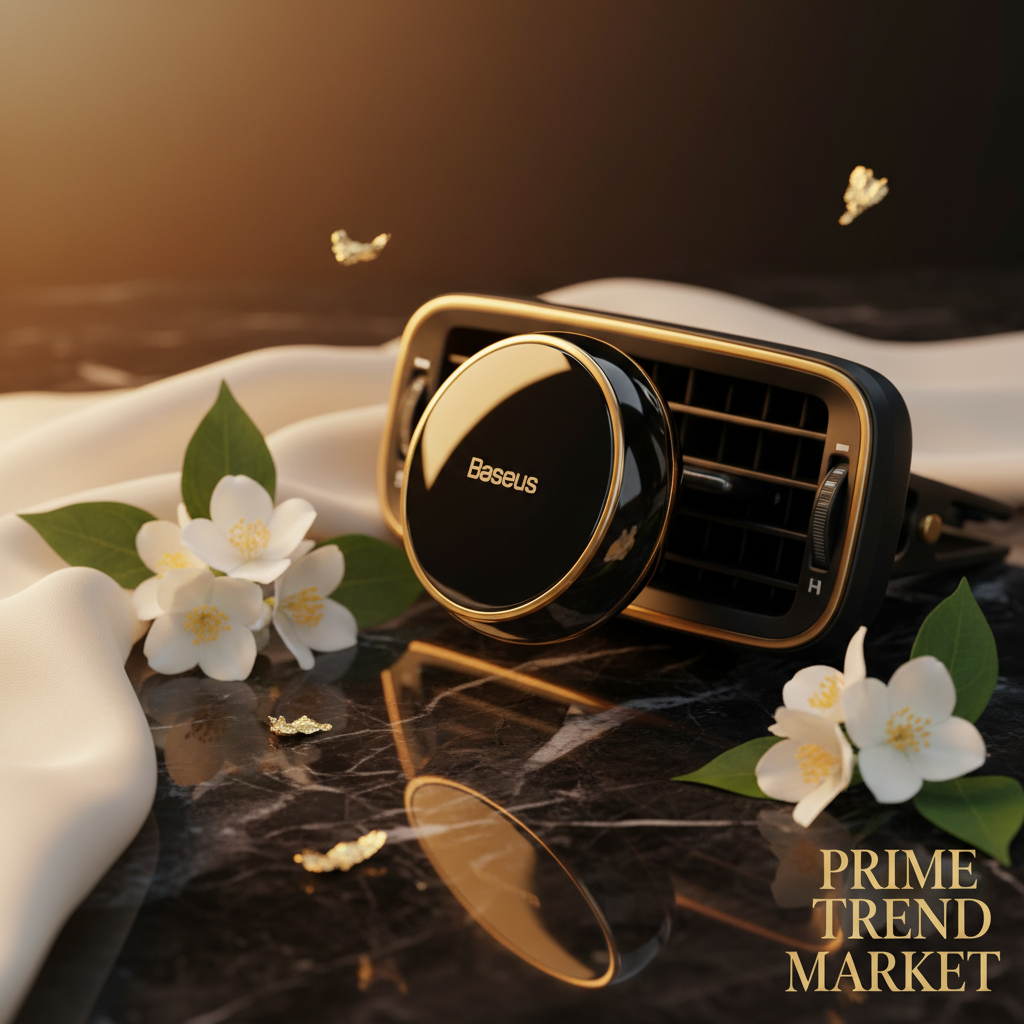 Baseus Luxury Car Aroma Diffuser — Hero Shot | Prime Trend Market