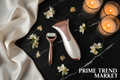 Luxury Hair Wellness Bundle flat lay on black marble
