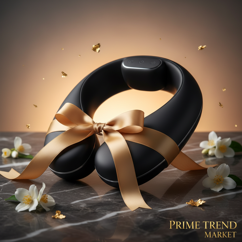 Luxury EMS Cervical Neck Massager with Heat — Gift Presentation | Prime Trend Market
