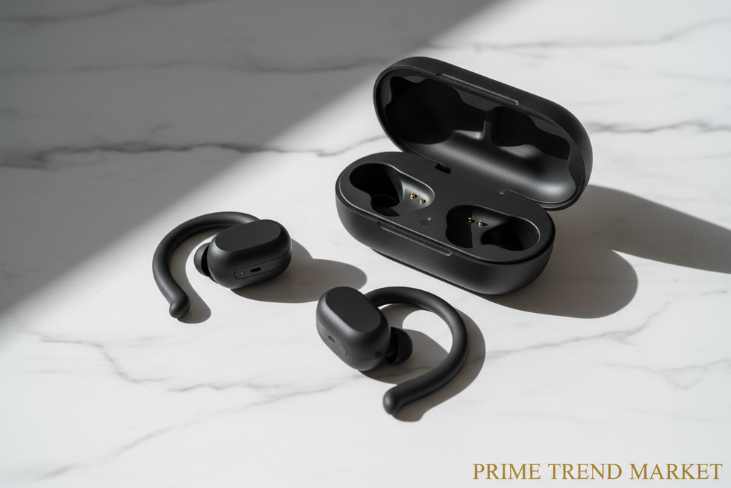 Sport Earphones – Flat Lay