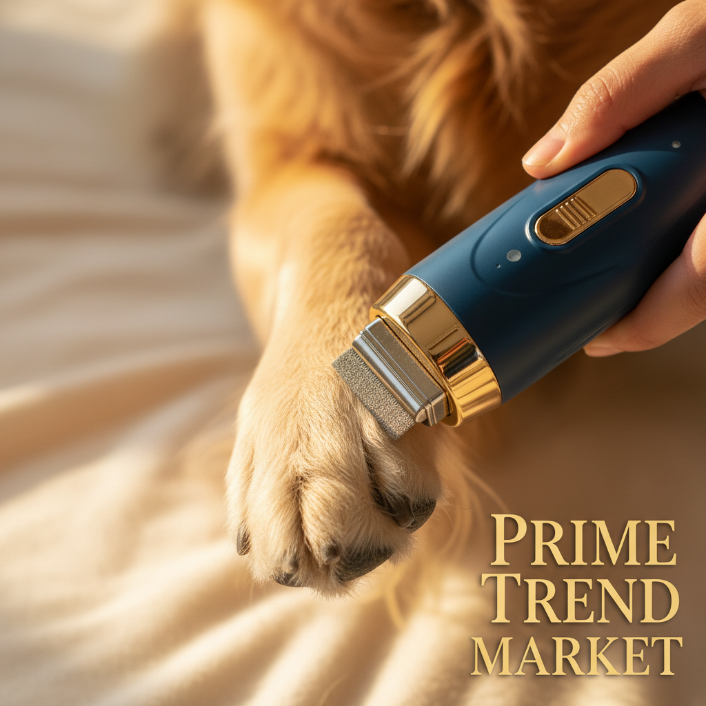 Pet Nail Grinder - Lifestyle Paw Grooming Shot