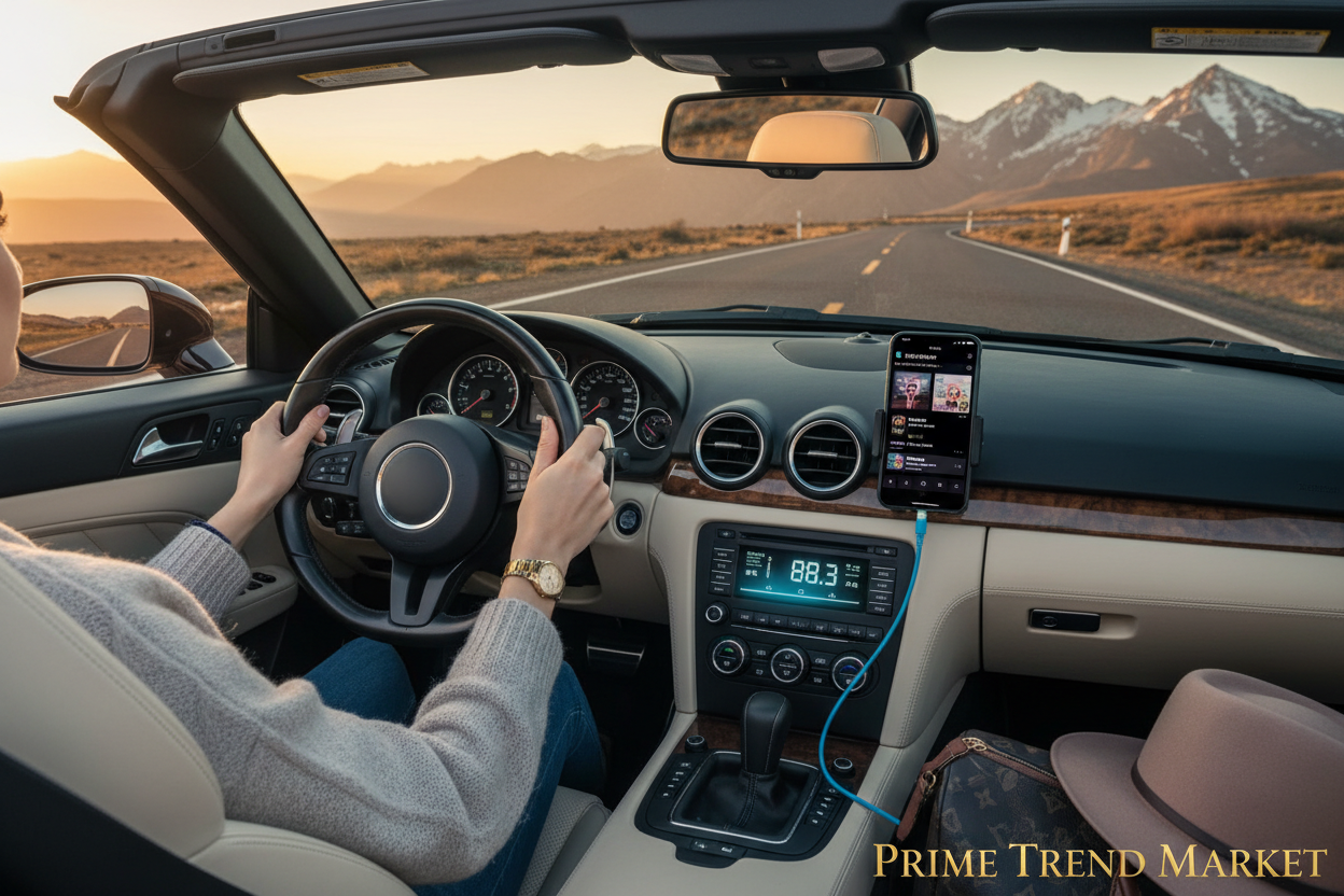 Car BT FM Transmitter – Road Trip