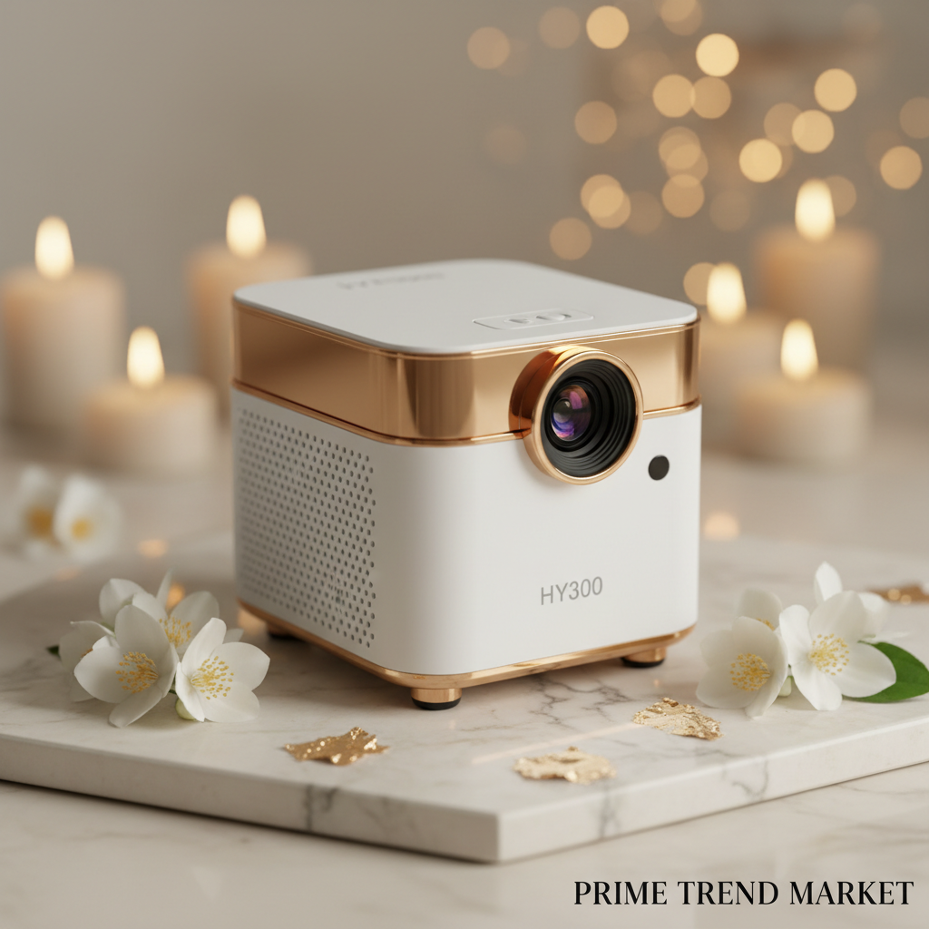 Projector Movie Night Bundle - Close-up