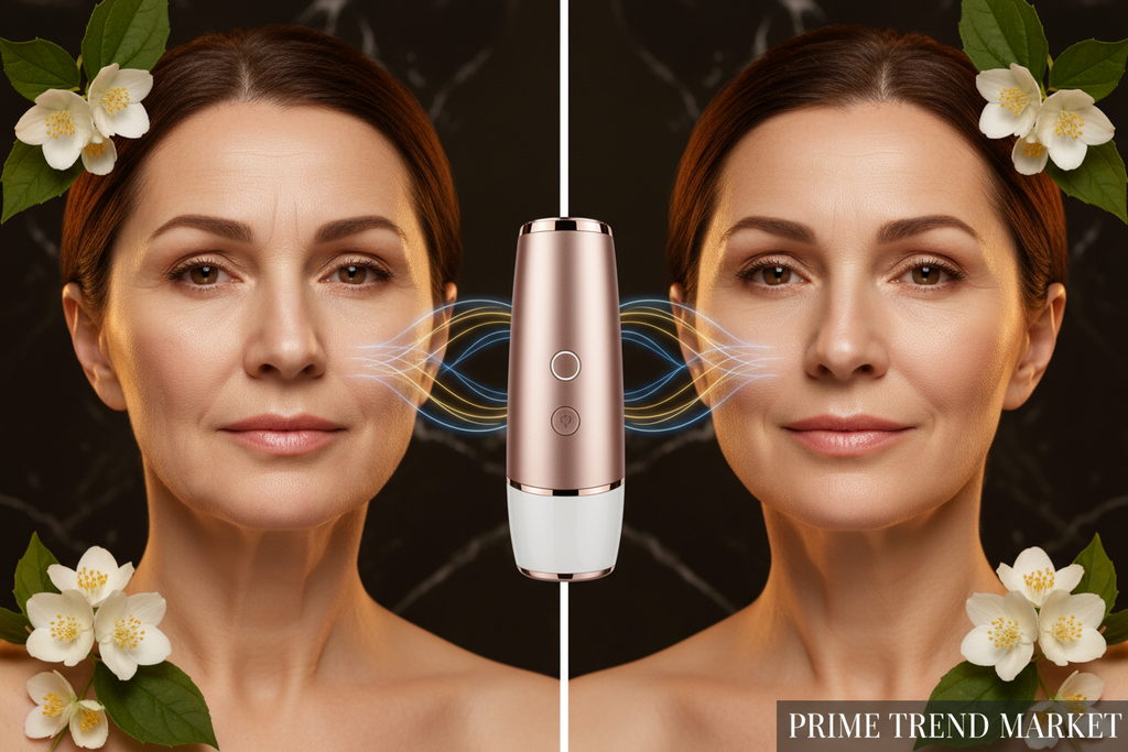 3-6 Pole RF Skin Rejuvenation Beauty Instrument — Before and After Skin Results