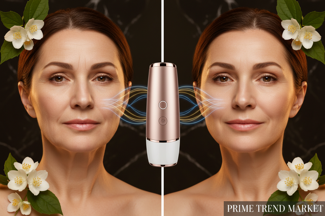 3-6 Pole RF Skin Rejuvenation Beauty Instrument — Before and After Skin Results