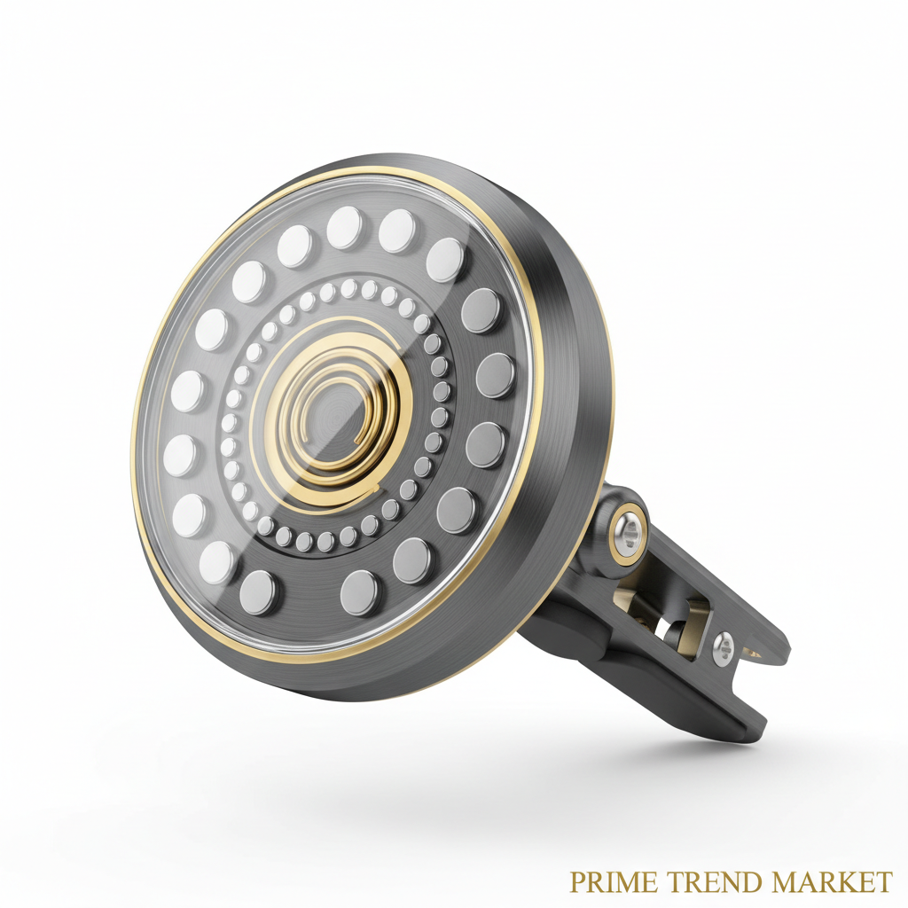 Close-Up of 20x Magnetic Force Car Phone Mount Alloy Build — Prime Trend Market