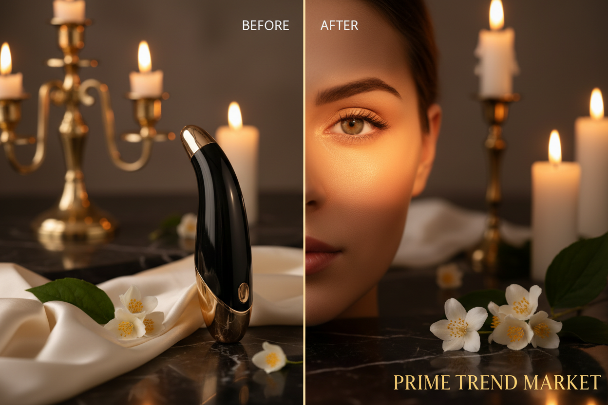 9-Color LED EMS Eye Wand — Anti-Aging Eye Care Concept