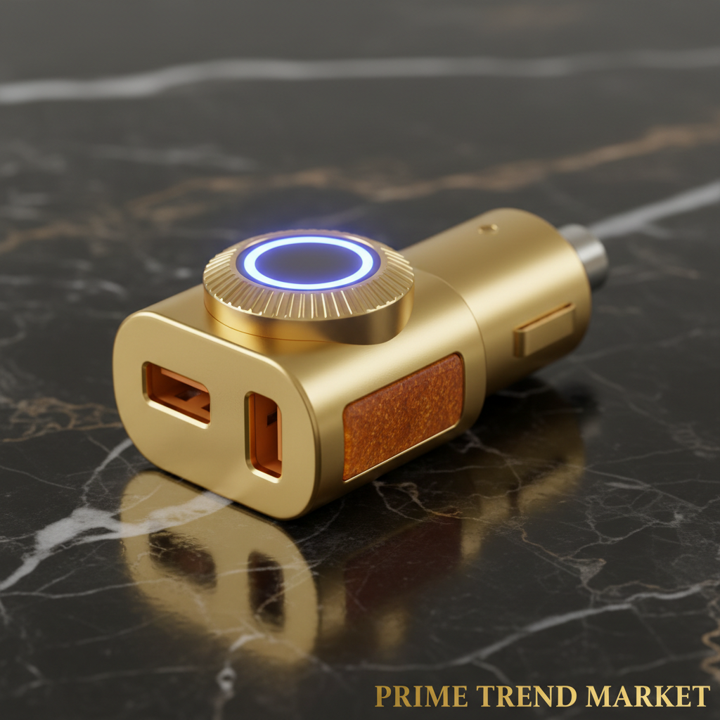 Car cigarette lighter plug with blue LED indicator – Prime Trend Market