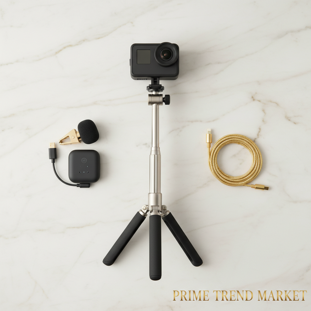 Luxury Content Creator Bundle - Flat Lay