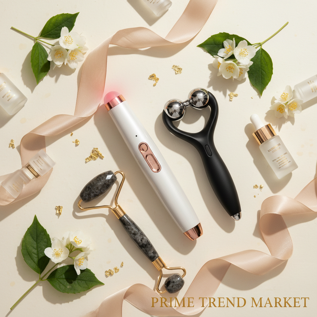 Luxury Anti-Aging Wand Bundle - Flat Lay