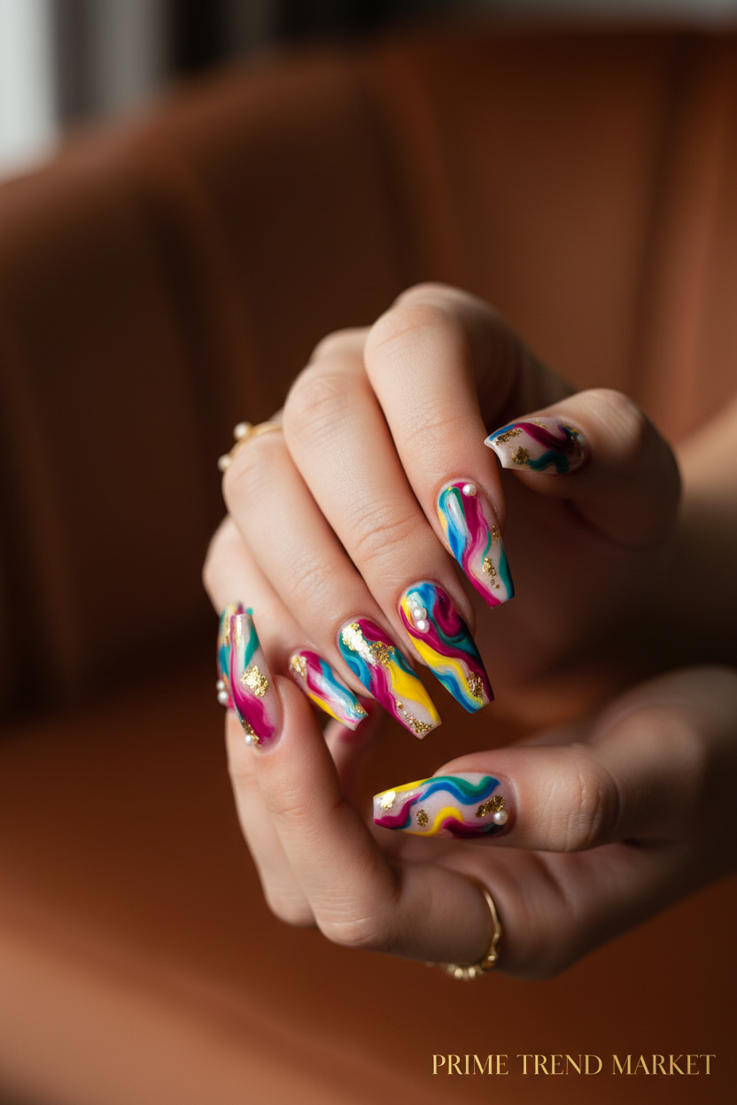 Finished Ballet Press-On Nails — Hands Lifestyle