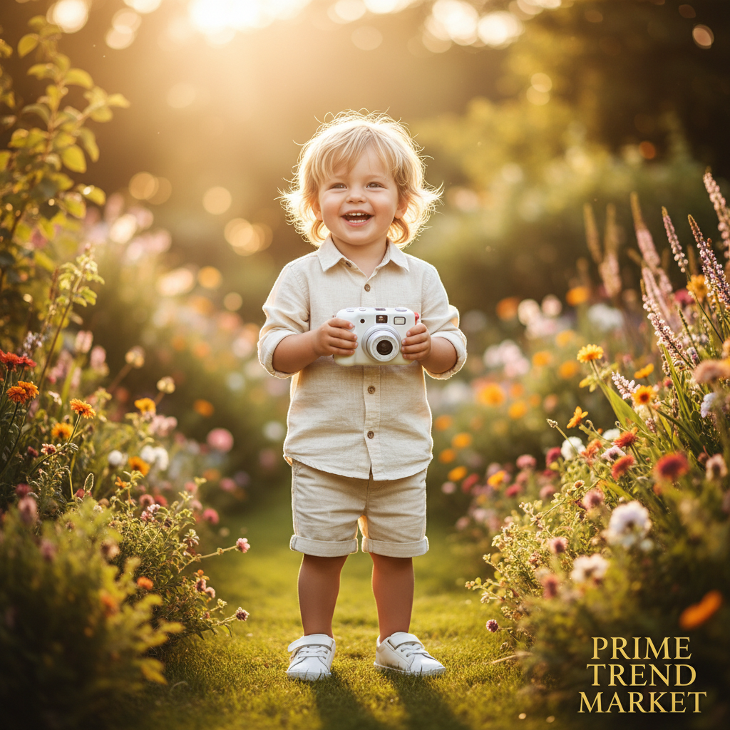 SnapKids HD Mini Camera child lifestyle shot