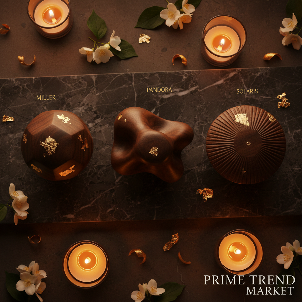 Luxury Asteroid Aromatherapy Oil Diffuser — Miller Pandora Solaris Trio | Prime Trend Market