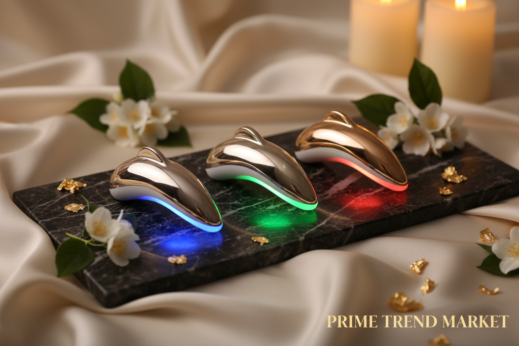 Luxury 3-Mode LED Sculpting Massager Three Modes Blue Green Red Display